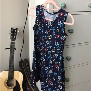 Junior Girls 4th of July maxi dress